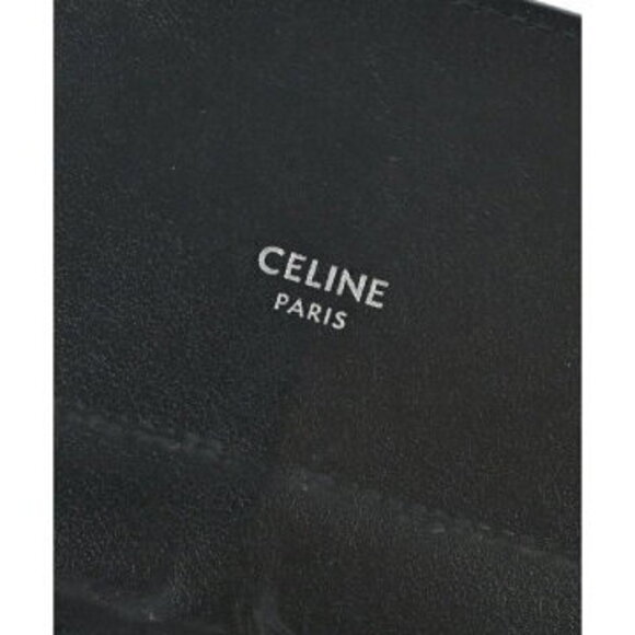 Celine Wallet Coin Wallet Gray Python - Picture 4 of 6